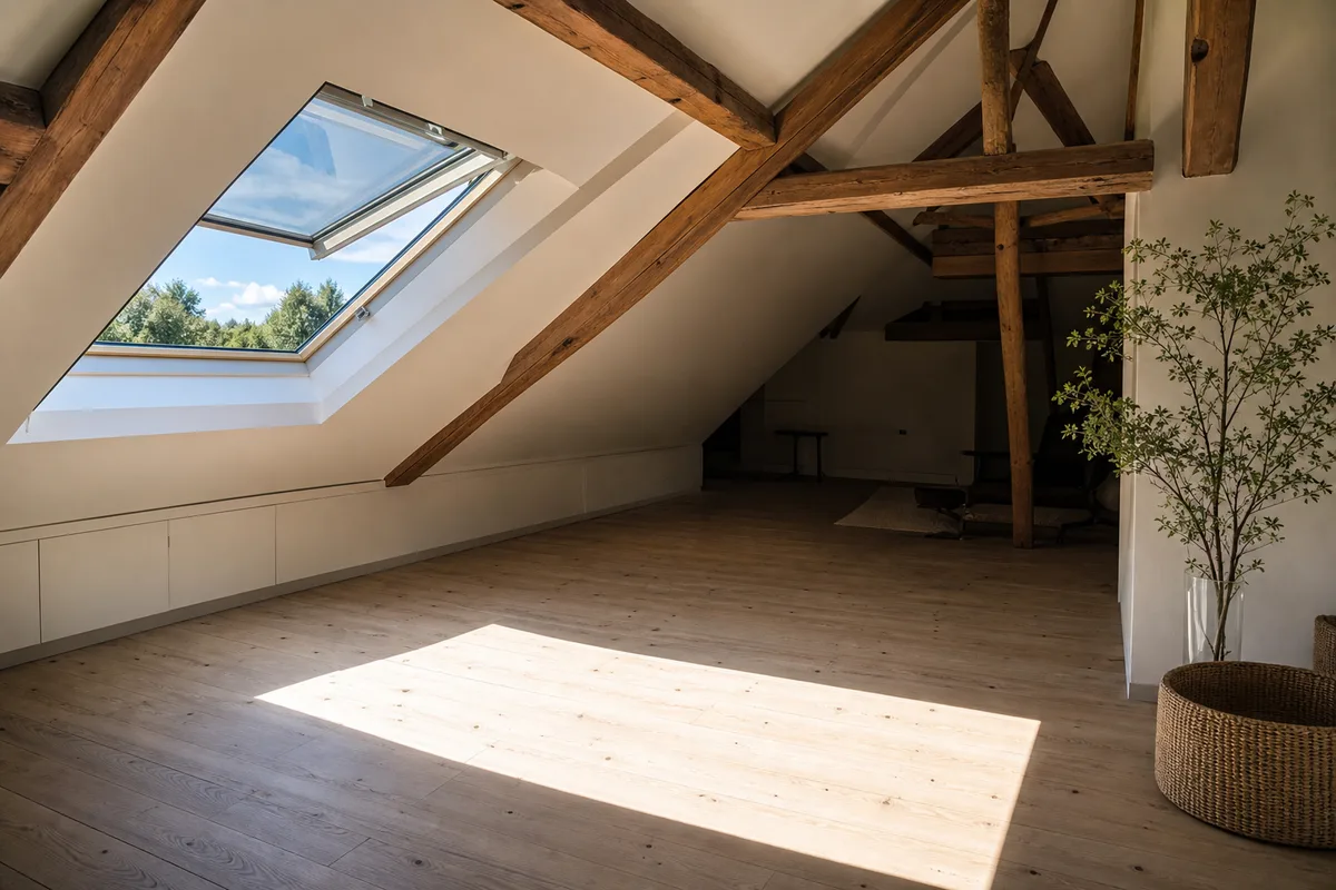 Éclairer une pièce sombre sous les combles : solutions et prix